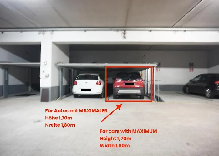 Neu Modernes In Lage, Free Parking Max 1,65m Hoehe Und 1,8m Breite Apartamento